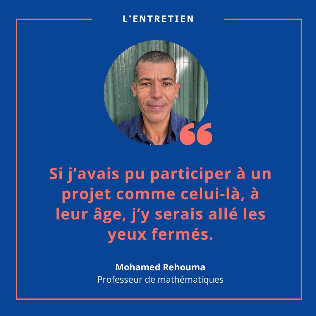 Mohamed Rehouma, prof de mathématiques