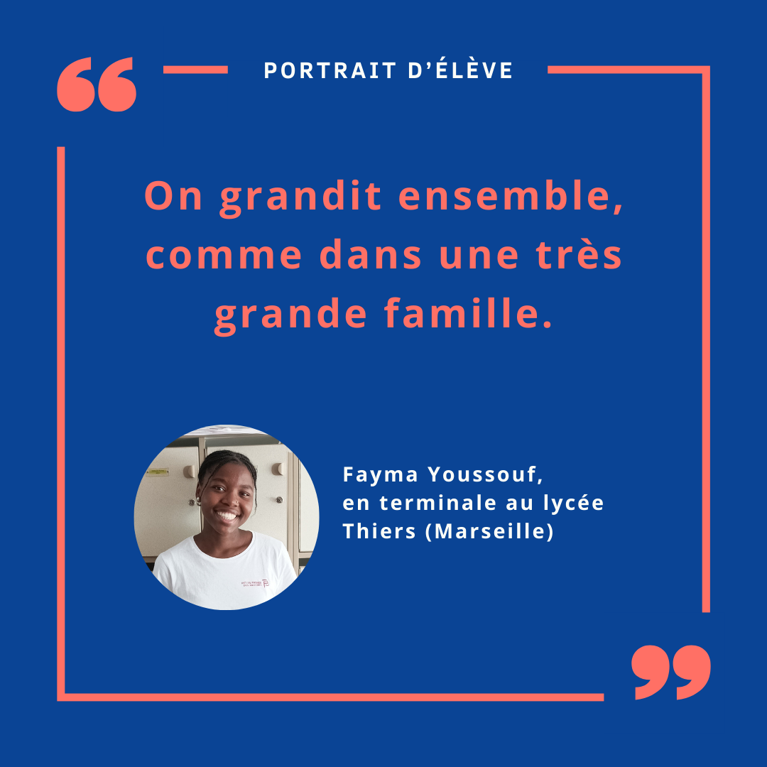 Fayma, élève Institut Louis Germain