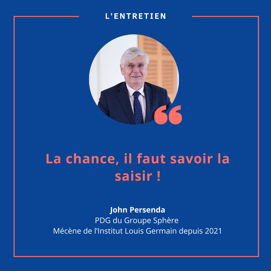 John Persenda, mécène 